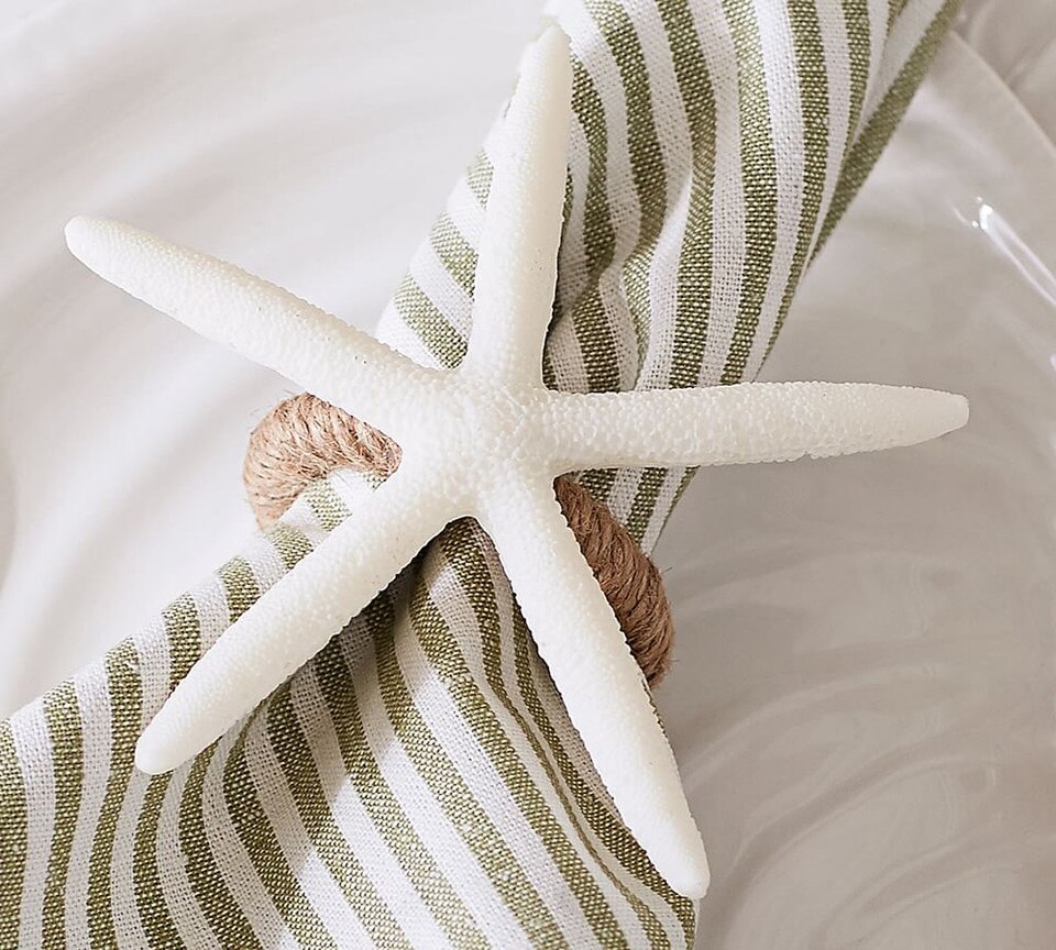 starfish napkin rings